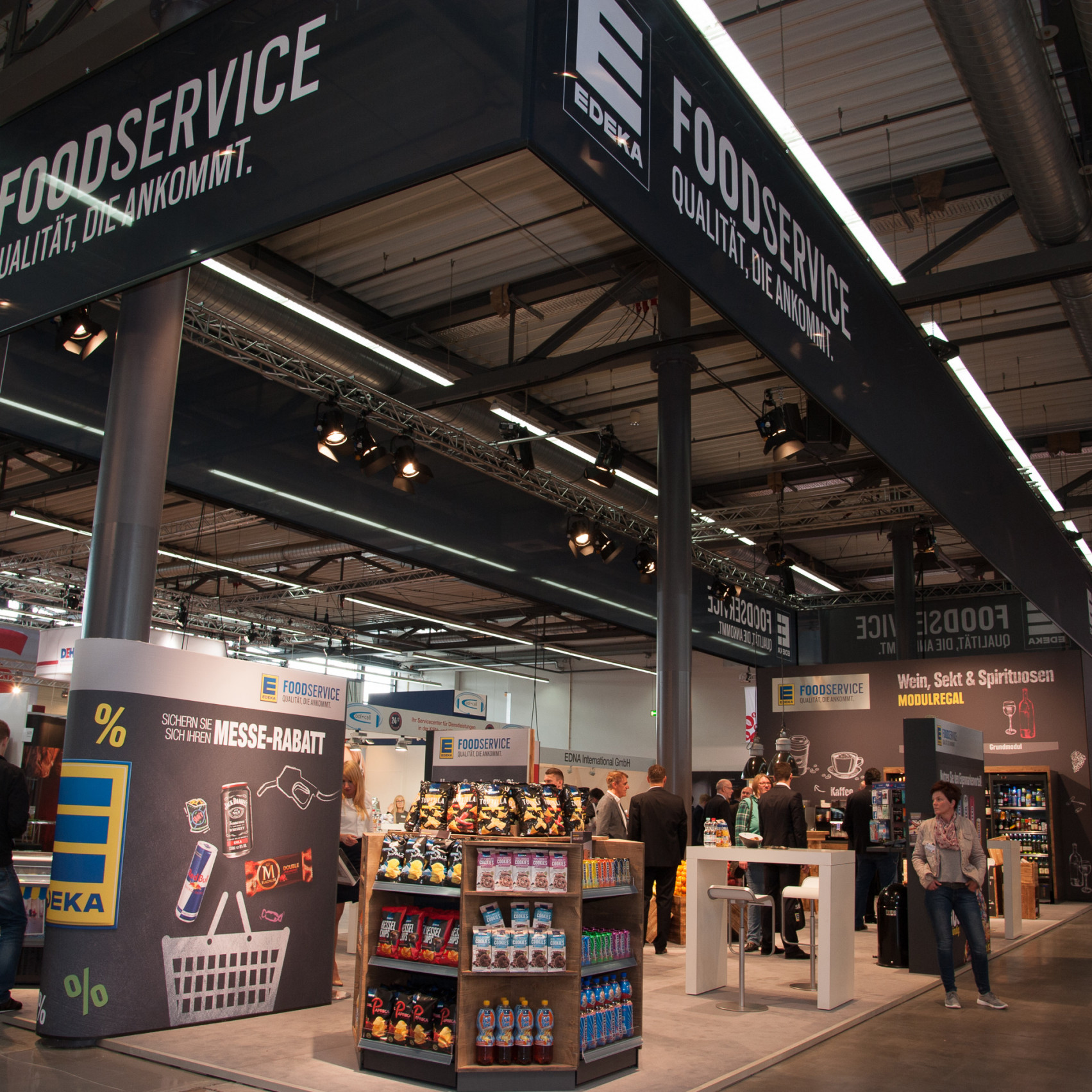 edeka-messestand