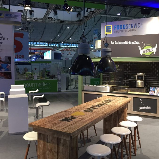 edeka-messestand