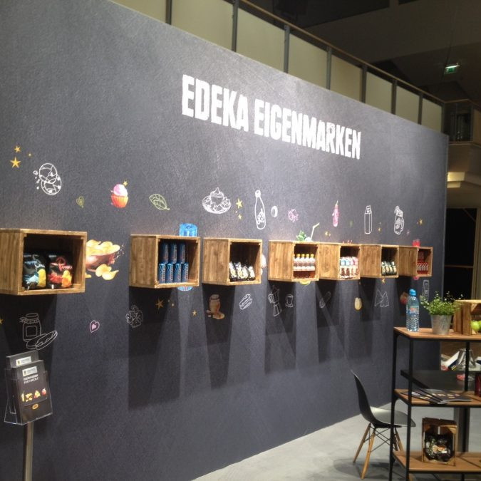 edeka-messestand: