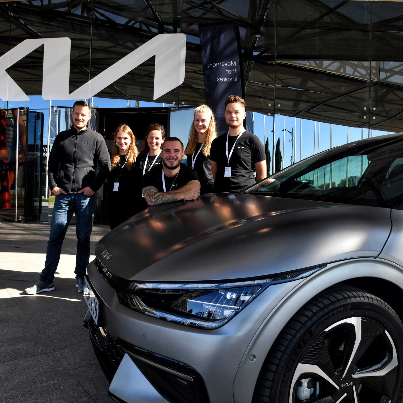 Kia EV6 Paneuropäisches Presse und Influencer-Event