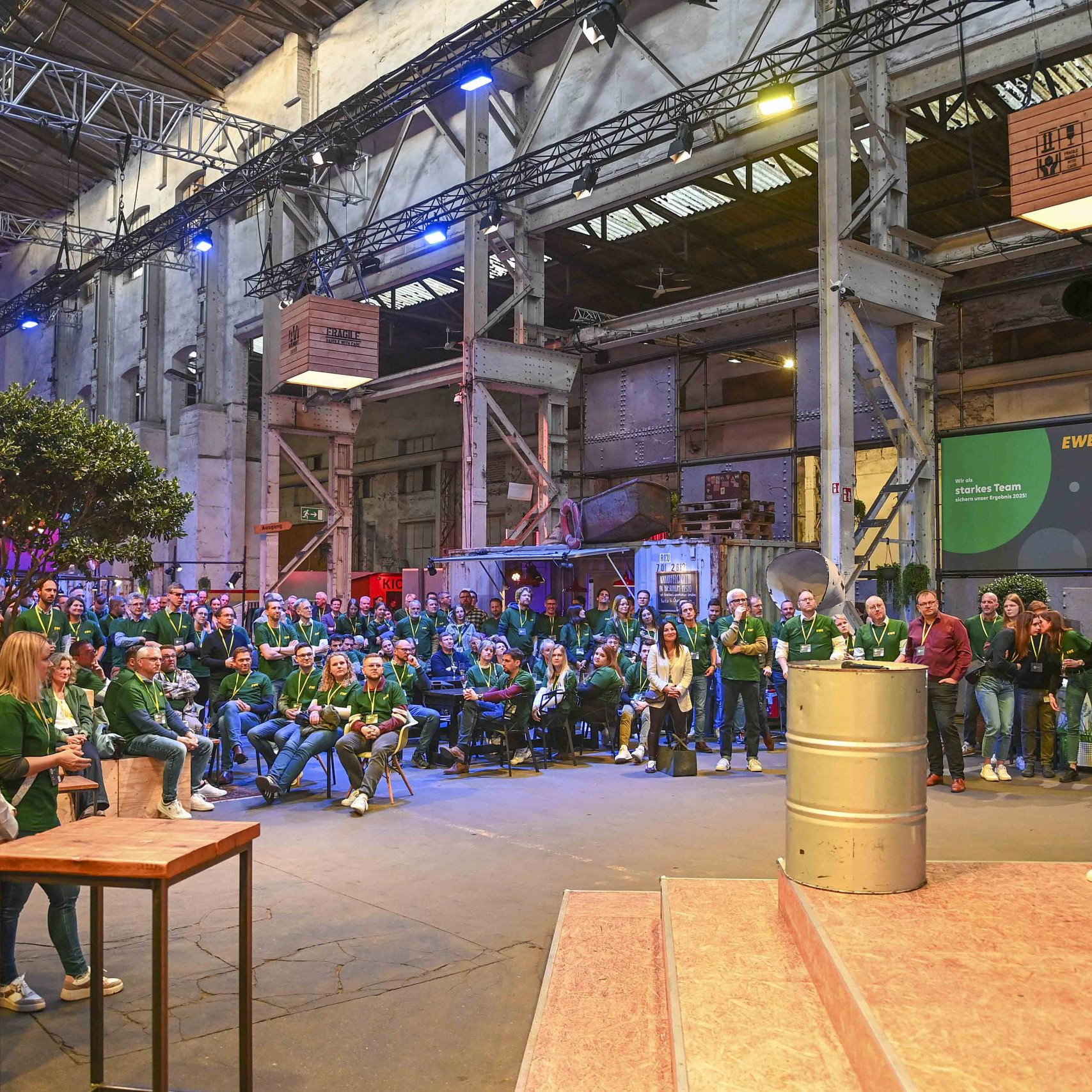 EWE Teambuilding Kettenreaktion