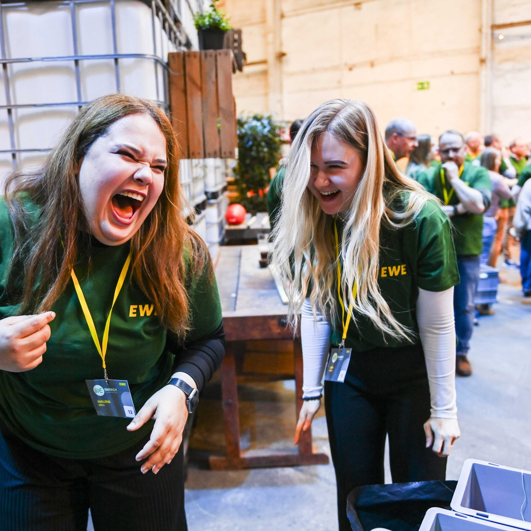 EWE Teambuilding Kettenreaktion