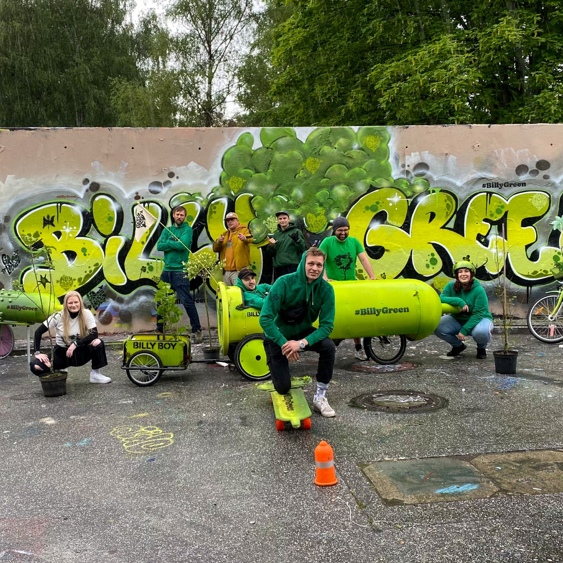 Billy Boy Green Love Promotion